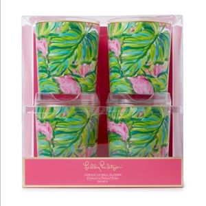 Lilliy Pulitzer Lo-ball Glasses